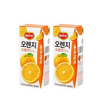 롯데 미니 델몬트 오렌지 주스 드링크 190ml 32팩
