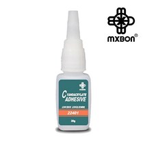 무취/무백화 순간접착제 22401 / 20g 맥스본 빠른경화 중점도 금속 플라스틱 엘라스토머 등