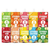 참앤들황토농원 (30+10) 데이앤 곤약젤리 10종 실속포장 모음전(30포 구매 시 10종 1포씩 10포 더), 상세 설명 참조, 데이앤 곤약젤리 리치 10팩