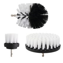 세차용 마이크로화이버 23.5453939 brush Attachment set 스크러버, 3pcs 흰색