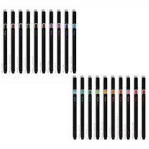 SINZI TumGel 신지 덤젤 덤겔 중성펜 0.38mm 20색, 골드옐로우