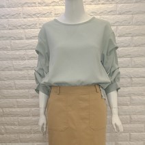 이엔씨 이엔씨 튤립소매 엠버 블라우스 ENBA12462O