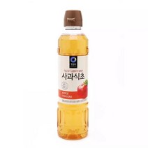 청정원 2배 사과식초, 500ml, 6개