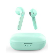일음쇼핑^*n독스 TWS 무선 블루투스이어폰 DX-TWScolor(민트) 이어셋 콩나물 디자인 고급 선이어폰일음medi*^, ab*^선택없는