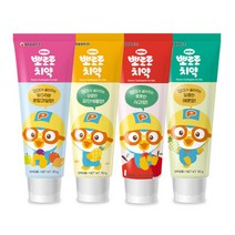 뉴 뽀로로 저불소 어린이 치약 90g, 사과향, 1개