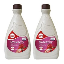 런던브릭스 리얼 딸기 음료 베이스, 1.5L, 2개