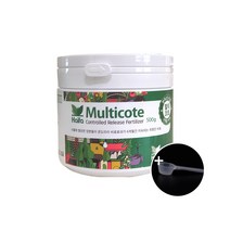 멀티코트 500g 용기형 + 미니스푼 1개 세트 6개월 완효성 지속성 비료 고추 정식 파구 처리 바사 코트 화분 화초 식물 영양제 다육 관엽 장미 감귤 딸기 과일나무 과수, 멀티코트 500g + 미니스푼 1개세트