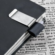 펜꽂이 다이어리 클립 펜홀더 878EA, 펜클립(블랙)