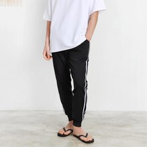 남자 데일리 트레이닝 블랙 조거 팬츠 남성트레이닝바지 캐주얼 댄디 내추럴 하의