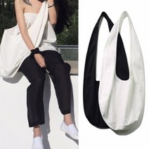 +[플렉스온]+남녀공용 빅사이즈 에코백 캔버스 기저귀가방 에코 심플 무지 숄더[FLEXONmarket]+