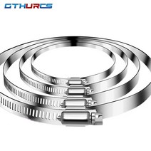 조인트 클램프 5pcs 6mm-25mm 파이프 박수 스테인레스 스틸 미니 연료 라인 호스 클램프 클립 공기 물에 대, 02 10-16mm