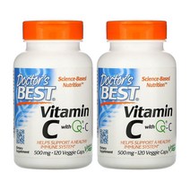 1+1 닥터베스트 비타민C 500mg 120베지캡슐 QC함유 스코틀랜드산 아스코르빈산