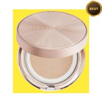 [본사정품] 커버력좋은 인셀덤 쿠션 래디언솜 앰플 쿠션 본품+리필, 21호 라이트베이지