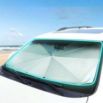 TANC 퍽셔 자동차 앞유리 차량햇빛가리개 우산 티타늄실버, default