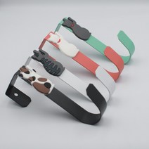 방문 문짝 문틀 문틈 문에거는 옷걸이 문고리 문걸이 행거 마스크걸이대 문후크 모자 거치대, 레드, 1개