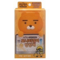 카카오방향제 아우라 카카오프렌즈 라이언방향제 모니터걸이