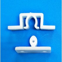 플라스틱 도어 스톱/가구 옷장 액세서리/내장 스톱퍼 100피스, 한개옵션0