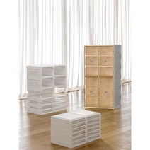 키스티원 신발진열장 진열장 접이식 부츠보관함 신발장, 2열 14칸(6도어) 148.5x53x34cm