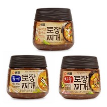 샘표 토장찌개양념450g/ 꽃게된장국/ 차돌된장찌개, 당산 토장찌개양념450g, 당산 본상품선택
