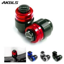 혼다 용 CNC CBR 125R 600 F4i 650F 650R 1100XX 1000F 954 1000 RR 오토바이 타이어 밸브로드 캡 액세서리, two red