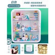 마징가케이스 마징가 아크릴 피규어 전시장 인형 보관함 하우스 블라인드 스탠드 수제 팝마트 프레임 벽걸이 형 벽 캐비닛, 핑크 sp 캔디 보관함 1개