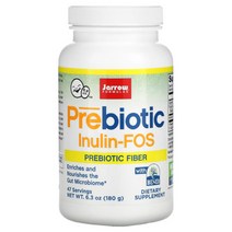자로우 비건 프리바이오틱 이눌린 FOS 파우더 분말 180g 47회분, 1개
