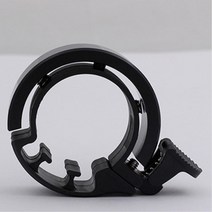 슬림 디자인 알루미늄 자전거 반지 링 벨 바이시클 종, 블랙