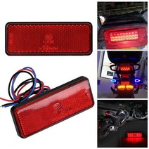 1pcs 12 v led 오토바이 차례 신호 브레이크 라이트 후면 빛 사판 모터 오토바이에 대 한 전구 주도, CA332-W