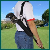 [COPACE]하프백 골프 아이언 드라이버 보관용 골프연습장용 가방 골프백 하프 어깨 숄더 가벼운 편한 골프가방