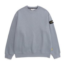 내셔널지오그래픽 N233USW902 벨룩스 세미 오버핏 맨투맨 STORM BLUE