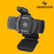 Geekstar PC캠 화상카메라 마이크내장 온라인수업 그룹회의 PC방 게임방 화상수업 강의용, ★긱스타 GCAM-Q200 PC캠★