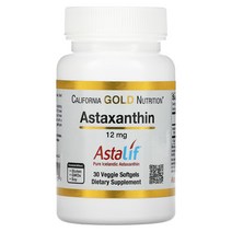 CGN 아스타잔틴 12mg 120캡슐 헤마토코쿠스 CO2 초임계 추출물 카로티노이드