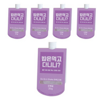 밥은먹고다니니 식사대용 WPI ISP 단백질 쉐이크 보충제 자색고구마 5p, 225g, 7개