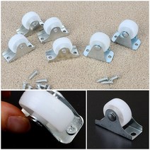 부착식 플라스틱 조립바퀴 소형 4P 가구용바퀴 DIY바퀴, 상세페이지 참조2