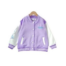 루비키즈 봄가을 간절기 여아 퍼플래빗 야구 점퍼 F108