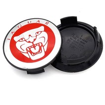 현카 재규어 휠캡 58mm 휠커버 클립형 허브캡 엠블럼 휠 타이어 익스테리어용품, (01)블랙