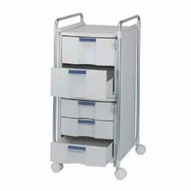 쿨샵 카파맥스 5단 멀티 이동서류함 360x420x790mm, 단품, 1개