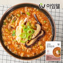 [아임웰] 닭가슴살 영양 곤약닭개장죽, 12팩