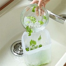 [베스트 올 종암점]일회용 싱크대 비닐 PE 물빠짐봉투 음식물봉, 색상:단일색상|사이즈:기본, 단품