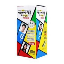동성제약 BTM 세븐에이트 6호240g(자연스런갈색) 염색약 새치 크림 칼라, BTM 세븐에이트 6호240g(자연스