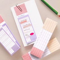 메모패드 습관만들기 메모 공부 daily 떡메모지 jamstudio 메모지, 01트래커A