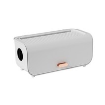 편한생활연구소 인테리어 멀티탭 정리함, 1개, 화이트