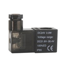 공압 부품 Airtac 4V 솔레노이드 밸브 램프 코일 4V100/200/300/400, 02 4V110 coilDC24V