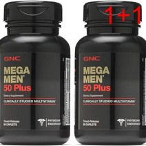 [1+1] GNC Mega Men 50 Plus 60캡슐