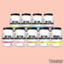BCAA몬스터 아미노산 헬스 보충제 비씨에이에이 500g 50회분, 포도맛