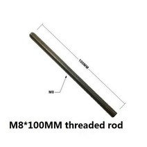 알루미늄 M6/M8 T-트랙 슬라이더 슬라이딩 바 T 슬롯 너트 30/45 트랙 지그 나사 패스너 목공 도구, [07] 300mm slider