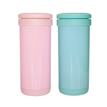 파스텔 텀블러 텀블러 보온보냉 이중스텐텀브러 보온병 보냉병, 파스텔 텀블러 핑크, 파스텔 텀블러 핑크
