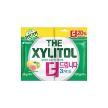 오리온 더 자일리톨 리필백, 122g, 6개