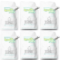 바이오클 바이오클퓨어 살균소독제 리필용, 2L, 6개