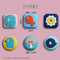 자기 접착 도어 스토퍼 고무 댐퍼 버퍼 캐비닛 범퍼 실리콘 가구 패드 쿠션 보호 패드, 크래시 패드 - 6개들이 혼합 팩